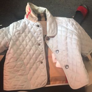 Infant Burberry jacket